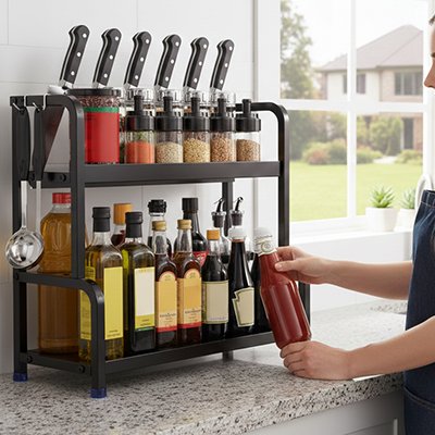 Étagère à épices 